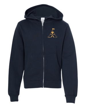 Custom Apparel - Screen Printing - Portland Boy Scouts - Youth Full - Zip Hoodie - Portland Boy Scouts - 15725
