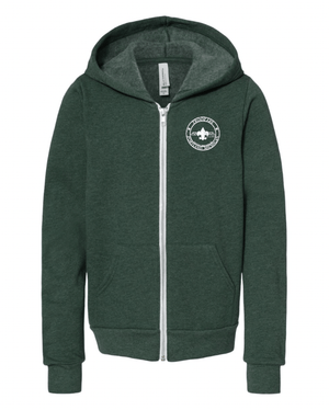 Custom Apparel - Screen Printing - Portland Boy Scouts - Youth Full Zip Hoodie - Fall Portland Boy Scouts - 16577