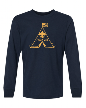 Custom Apparel - Screen Printing - Portland Boy Scouts - Youth Long Sleeve T-Shirt - Fall Portland Boy Scouts - 16577