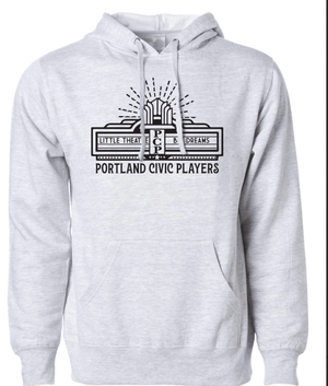 Custom Apparel - Screen Printing - Portland Civic Players Unisex Hoodie - PCP - 14394