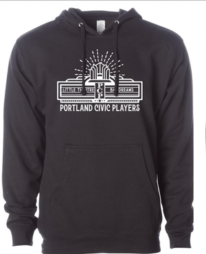Custom Apparel - Screen Printing - Portland Civic Players Unisex Hoodie - PCP - 14394