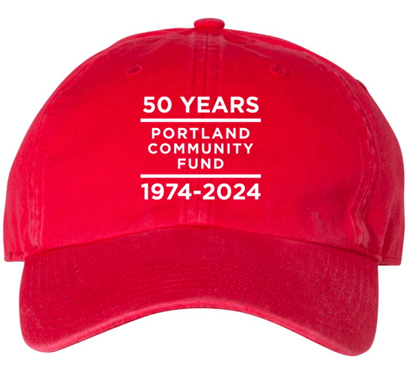 Custom Apparel - Screen Printing - Portland Community Fund Hat - PCF - 15734