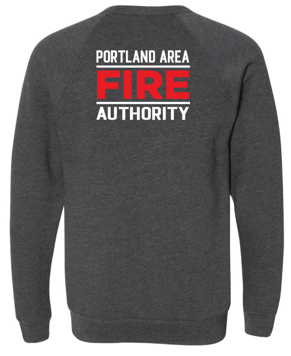 Custom Apparel - Screen Printing - Portland Fire Department - Adult Unisex Crewneck Sweatshirt - Crew Neck Sweatshirt - Portland Fire Department - 14877