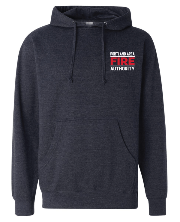 Custom Apparel - Screen Printing - Portland Fire Department - Adult Unisex Hooded Sweatshirt - Hooded Sweatshirt - Portland Fire Department - 14877