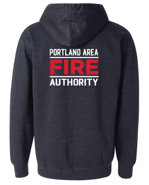 Custom Apparel - Screen Printing - Portland Fire Department - Adult Unisex Hooded Sweatshirt - Hooded Sweatshirt - Portland Fire Department - 14877