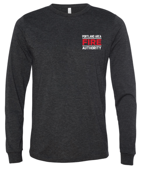 Custom Apparel - Screen Printing - Portland Fire Department - Adult Unisex Long Sleeve T-Shirt - Long Sleeve T-Shirt - Portland Fire Department - 14877