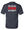 Custom Apparel - Screen Printing - Portland Fire Dept - Adult Wicking T-Shirt Navy - Portland Fire Dept - 16390