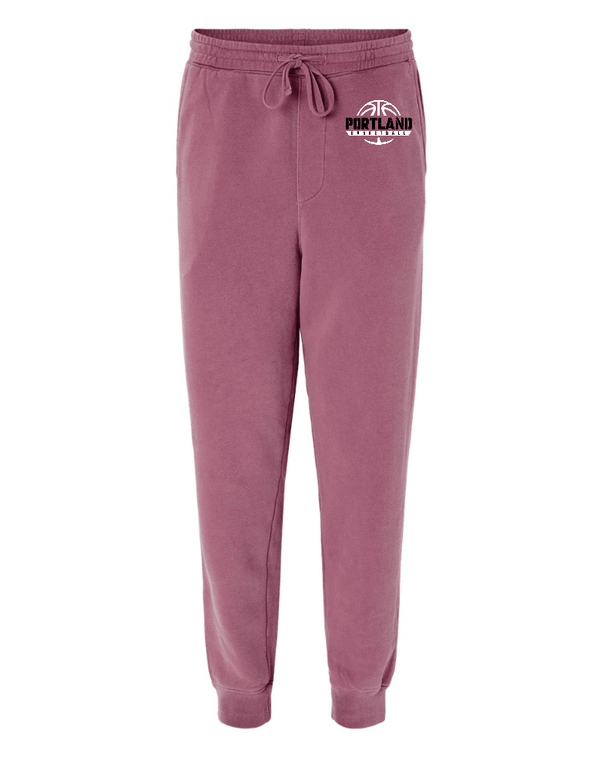 Custom Apparel - Screen Printing - Portland Girls Basketball - Adult Unisex Fleece Pants - Portland Girls Basketball - 15040