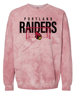 Custom Apparel - Screen Printing - Portland Girls Soccer - Adult Colorblast Crewneck Sweatshirt - Portland Girls Soccer - 17413
