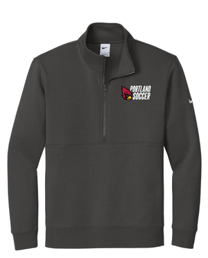 Custom Apparel - Screen Printing - Portland Girls Soccer - Nike Fleece 1/2 Zip - Portland Girls Soccer - 17413