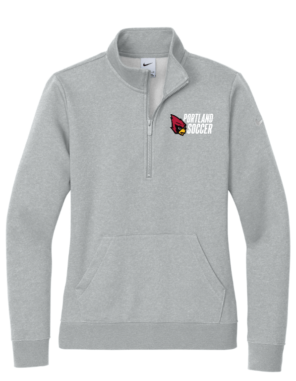 Custom Apparel - Screen Printing - Portland Girls Soccer - Nike Women's 1/2 Zip - Portland Girls Soccer - 17413