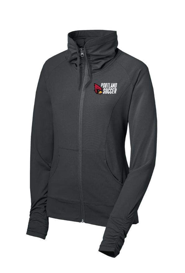 Custom Apparel - Screen Printing - Portland Girls Soccer - Women's Sport - Wick Stretch Full Zip Jacket - Portland Girls Soccer - 17413
