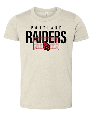 Custom Apparel - Screen Printing - Portland Girls Soccer - Youth T-Shirt (Raiders Design) - Portland Girls Soccer - 17413