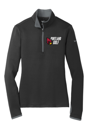 Custom Apparel - Screen Printing - Portland Golf - Ladies Dri Fit Stretch 1/2 ZIp - Portland Golf - 15549