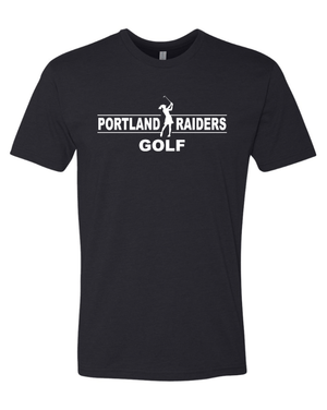 Custom Apparel - Screen Printing - Portland HS Girl's Golf Apparel - Adult Unisex T-Shirt Black - PHS Girls Golf - 16466