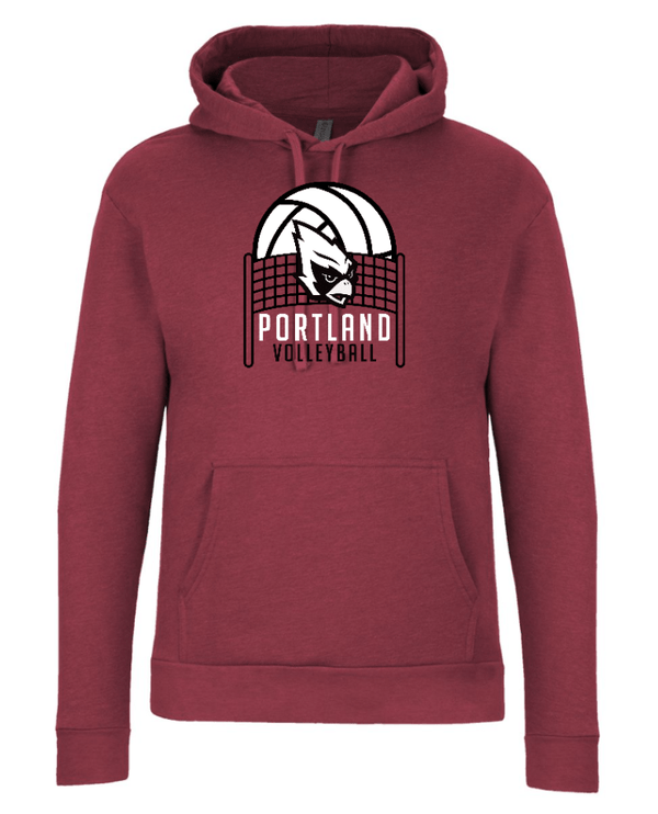 Custom Apparel - Screen Printing - Portland HS Volleyball - Adult Unisex Hoodie - PHS Volleyball Spirit Store - 16450