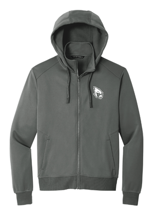 Custom Apparel - Screen Printing - Portland Middle School - Back to School - Adult Grey Fleece Zip - Up - Portland Middle School - Back to School - 16341