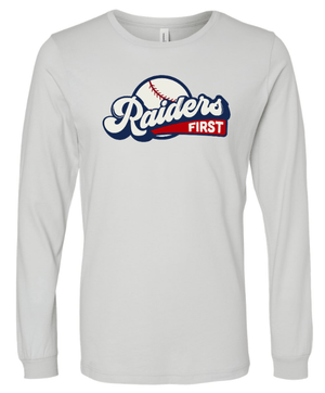 Custom Apparel - Screen Printing - Portland Middle School - Back to School - Adult Silver Long Sleeve T-Shirt - Long Sleeve T-Shirt - Portland Middle School - Back to School - 16341