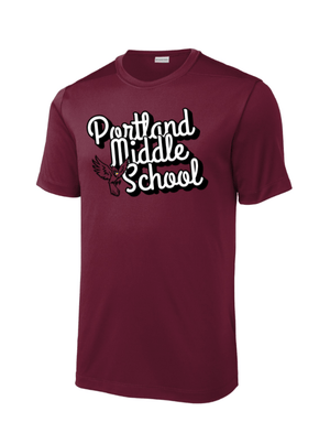 Custom Printed Apparel | Portland MS Back to School 25/26 - Adult Performance Tee - Portland MS BTS - 18203