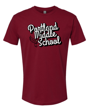 Custom Printed Apparel | Portland MS Back to School 25/26 - Unisex Cotton T-Shirt - Portland MS BTS - 18203