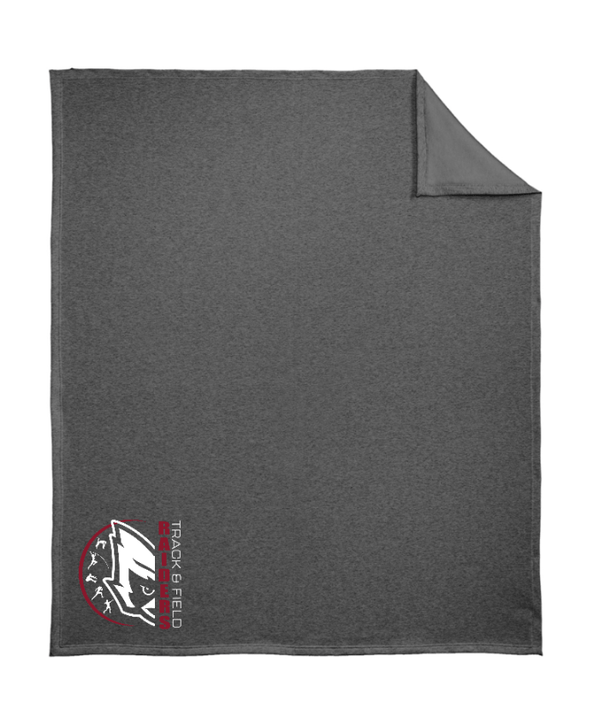Custom Apparel - Screen Printing - Portland MS Track and Field 2025 - Fleece Sweatshirt Blanket - Portland MS Track and Field 2025 - 17337