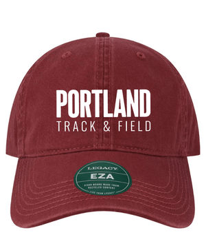 Custom Apparel - Screen Printing - Portland MS Track and Field 2025 - Relaxed Twill Dad Hat - Portland MS Track and Field 2025 - 17337