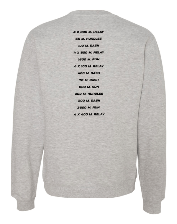 Custom Apparel - Screen Printing - Portland MS Track and Field - Adult Unisex Crewneck Sweatshirt - Portland MS Track and Field - 15456