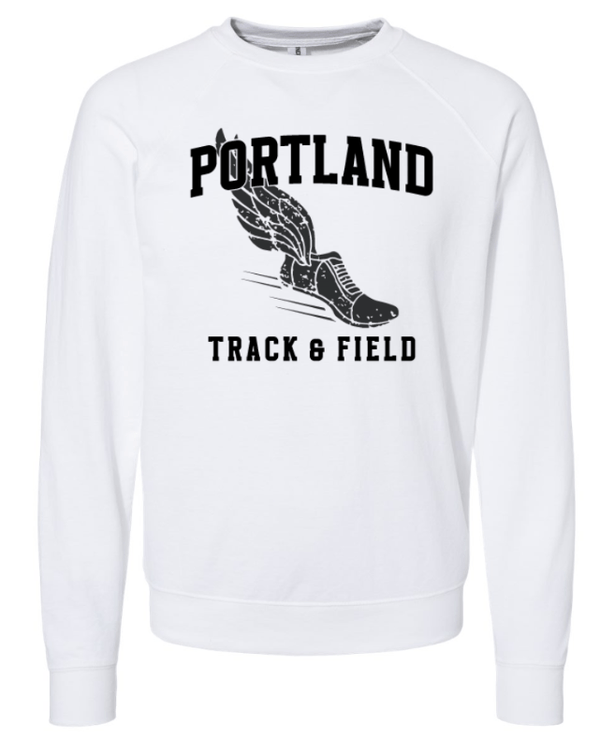 Custom Apparel - Screen Printing - Portland MS Track and Field - Adult Unisex Crewneck Sweatshirt - Portland MS Track and Field - 15456
