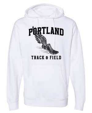 Custom Apparel - Screen Printing - Portland MS Track and Field - Adult Unisex Hooded Sweatshirt - Portland MS Track and Field - 15456
