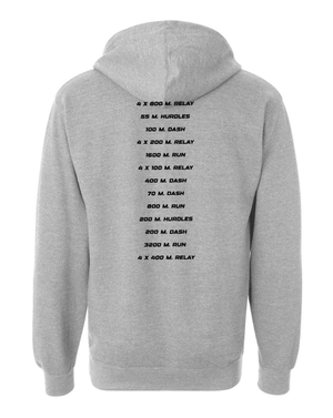 Custom Apparel - Screen Printing - Portland MS Track and Field - Adult Unisex Hooded Sweatshirt - Portland MS Track and Field - 15456