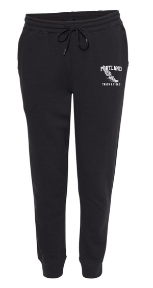 Custom Apparel - Screen Printing - Portland MS Track and Field - Adult Unisex Midweight Fleece Pants - Portland MS Track and Field - 15456