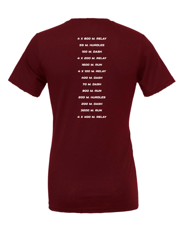 Custom Apparel - Screen Printing - Portland MS Track and Field - Adult Unisex T-Shirt - Portland MS Track and Field - 15456