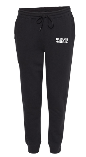 Custom Apparel - Screen Printing - Portland Music 2023 - Adult Fleece Joggers - Joggers - Portland Music 2023 - 14930