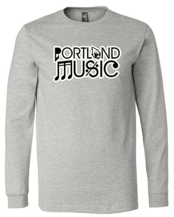 Custom Apparel - Screen Printing - Portland Music 2023 - Adult Unisex Long Sleeve - Long Sleeve T-Shirt - Portland Music 2023 - 14930