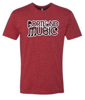 Custom Apparel - Screen Printing - Portland Music 2023 - Adult Unisex T-Shirt - T-shirt - Portland Music 2023 - 14930