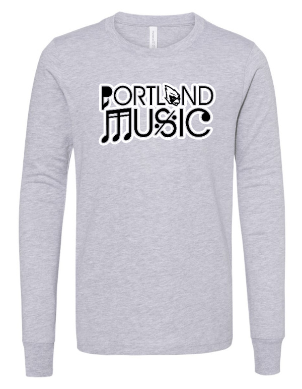 Custom Apparel - Screen Printing - Portland Music 2023 - Youth Long Sleeve T-Shirt - Youth Long Sleeve - Portland Music 2023 - 14930