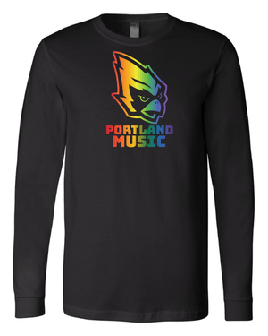 Custom Apparel - Screen Printing - Portland Music - CVC Long Sleeve Tee - Portland Music 2024 - 16689
