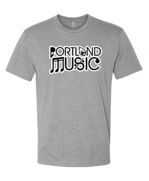 Custom Apparel - Screen Printing - Portland Music - CVC Short Sleeve Crew - Portland Music 2024 - 16689