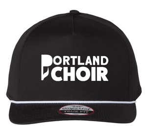 Custom Printed Apparel | Portland Music Fall 2025 - Adult Black Twill Hat (MULTIPLE DESIGN OPTIONS) - Portland Music F25 - 18404