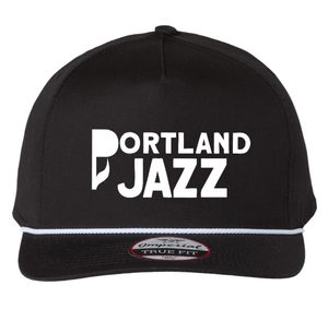 Custom Printed Apparel | Portland Music Fall 2025 - Adult Black Twill Hat (MULTIPLE DESIGN OPTIONS) - Portland Music F25 - 18404