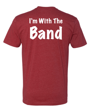 Custom Printed Apparel | Portland Music Fall 2025 - Adult Cardinal T-Shirt Music Boosters Design - Portland Music F25 - 18404