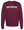 Custom Printed Apparel | Portland Music Fall 2025 - Adult Crewneck Sweatshirt Portland Music Text (Maroon/Black) - Portland Music F25 - 18404
