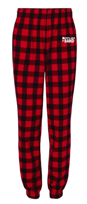 Custom Printed Apparel | Portland Music Fall 2025 - Adult Flannel Joggers (Portland Band Design/Portland Choir Design) - Portland Music F25 - 18404