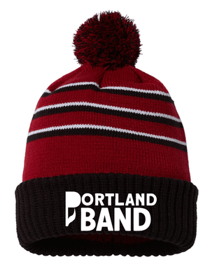 Custom Printed Apparel | Portland Music Fall 2025 - Adult Pom Cuffed Beanie (MULTIPLE GROUP OPTIONS) - Portland Music F25 - 18404