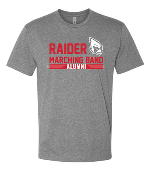 Custom Printed Apparel | Portland Music Fall 2025 - Adult T-Shirt Portland Alumni Design (Black/Dark Grey) - Portland Music F25 - 18404