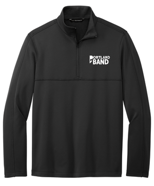 Custom Printed Apparel | Portland Music Fall 2025 - Men's Black Quarter Zip (MULTIPLE DESIGN OPTIONS) - Portland Music F25 - 18404