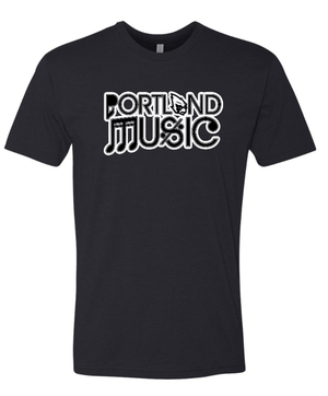 Custom Printed Apparel | Portland Music Fall 2025 - Portland Music Adult T-Shirt (MULTIPLE COLOR OPTIONS) - Portland Music F25 - 18404
