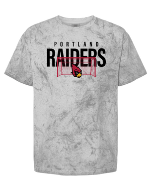 Custom Apparel - Screen Printing - Portland Soccer 2024 - Adult Colorblast Heavyweight T-Shirt Grey - Portland Soccer 2024 - 16360