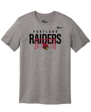 Custom Apparel - Screen Printing - Portland Soccer 2024 - Adult Nike T-Shirt Grey - Portland Soccer 2024 - 16360