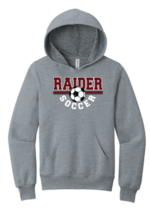 Custom Apparel - Screen Printing - Portland Soccer 2024 - Youth Fleece Pullover Hoodie - Portland Soccer 2024 - 16360